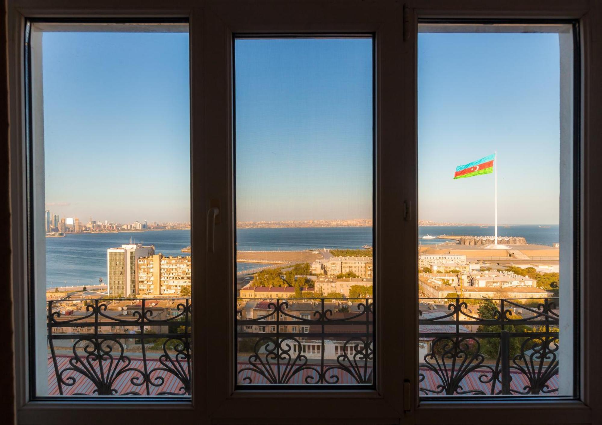 Red Roof Seaview Hotel باكو المظهر الخارجي الصورة